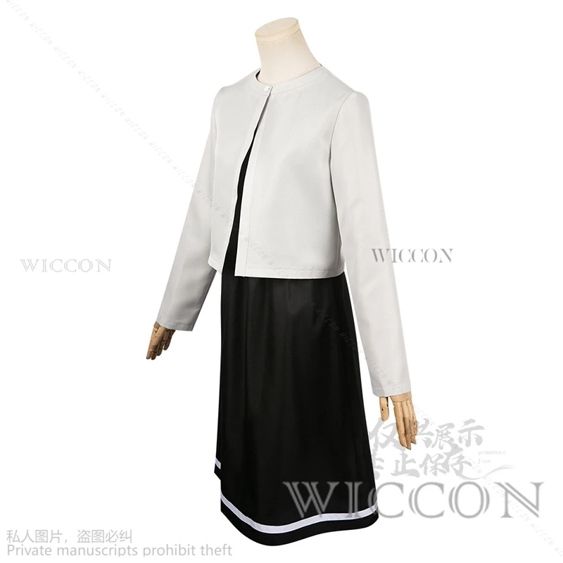 Anime Look Back Cosplay Top Dress Lolita Roleplay  Look Back Black Dress Costume Halloween Women Dress Girls Cos Party Cos Anime