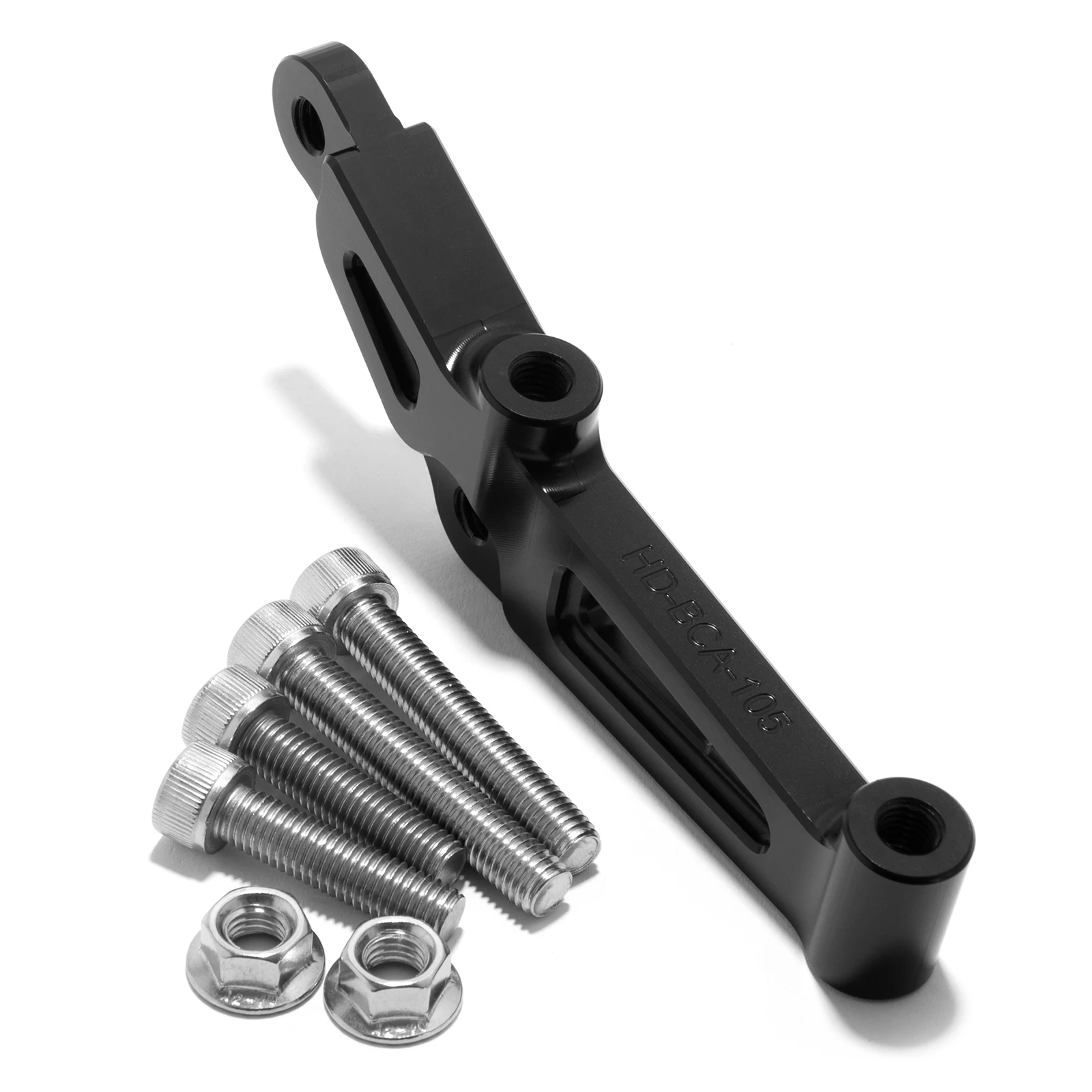 Voor Dyna Fat Bob FXDF Low Rider FXDL Straat Bob FXDB Wide Glide FXDWG FLD FXD 06-17 10 11 12 Remklauw Beugel Adapter - afbeelding 2