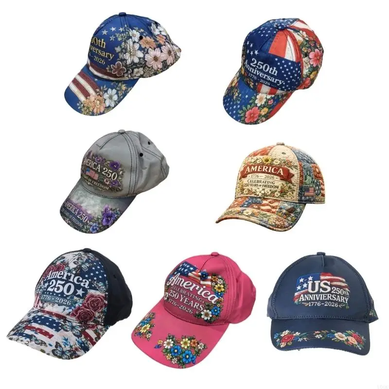 Patriotic Commemorative Cap With Reinforced Stitching Technology Lightweight Summer Accessory Y166