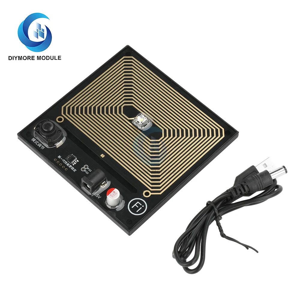 DC 5V 7.83Hz Schumann Wave Generator Ultra-low Frequency Pulse Sine wave Signal Generator Module Interface DC5.5 * 2.1