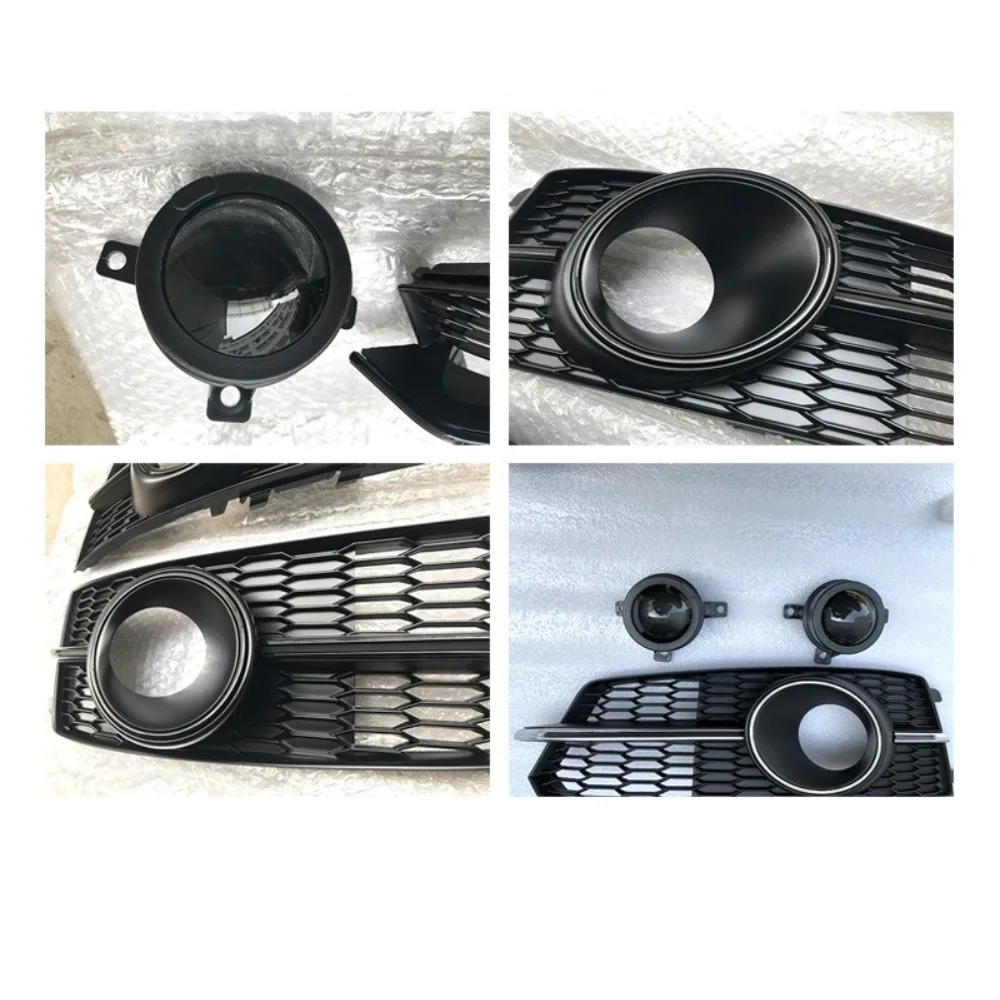 Image of Passend für Audi A6 C7 S-line 2014-2018 Modifizierter S6-Stil Nebelscheinwerfer-Grill