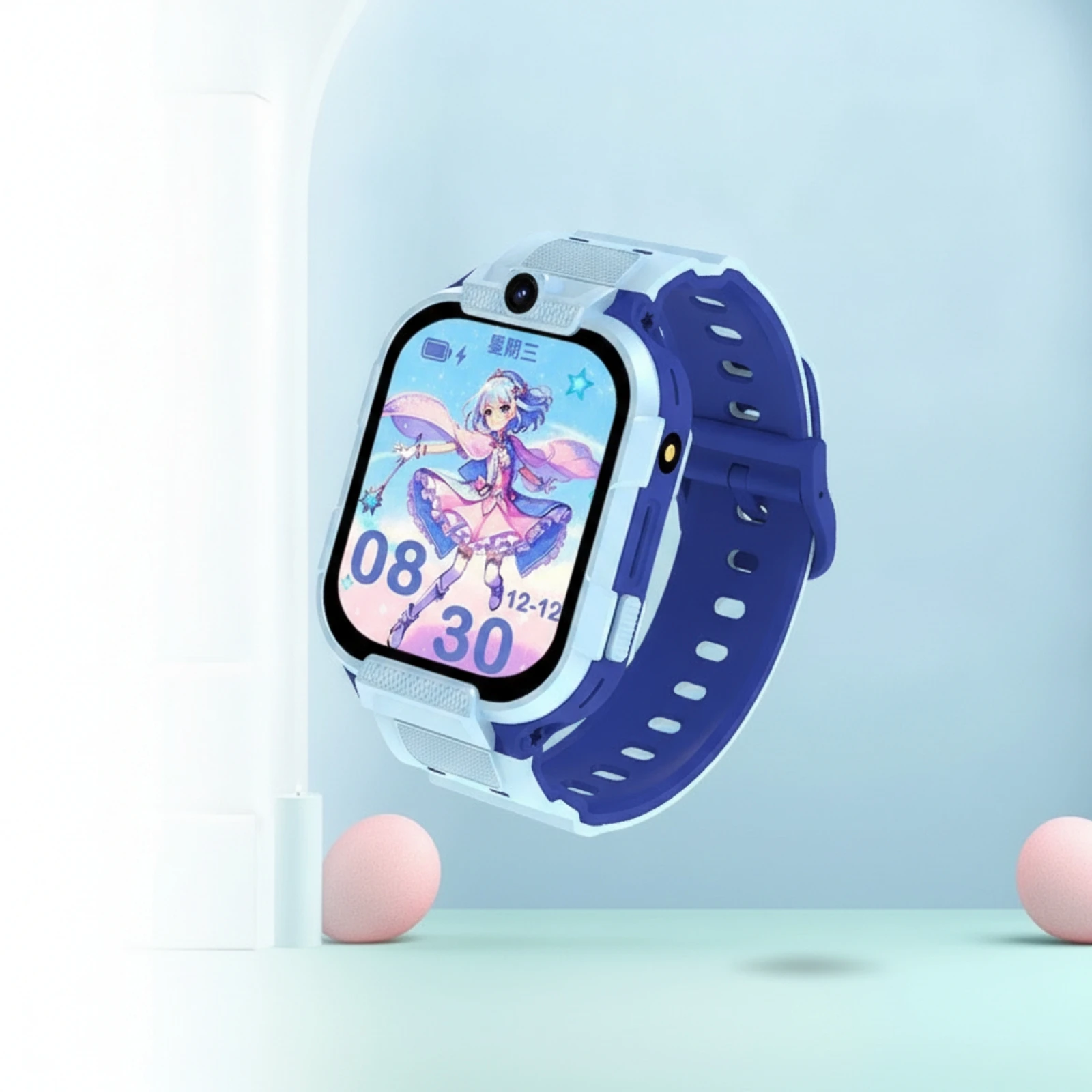 Smart Watch Phone Touchscreen Smartwatch with Camera Smartwatch with SOS Waterproof Watch with Camera Geofence for Children