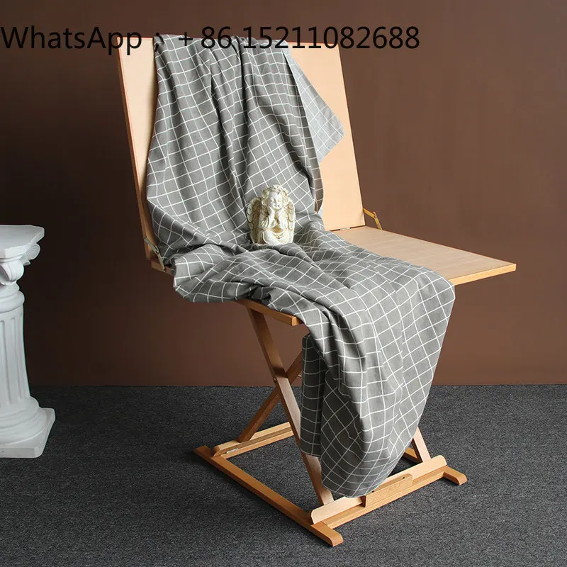 LLY beech wood foldable lifting art studio special sketch copy plaster figure interlining still life table