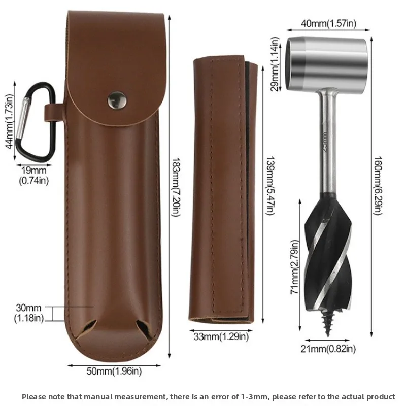 Sports Jungle Crafts Camping Bushcraft Accessories Auger Wrench Outdoor Survival Hand Drill Survival Gear Tool