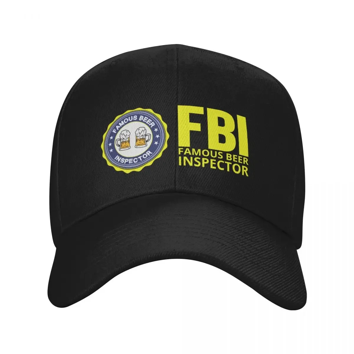 FBI Famous Beer Inspector Baseball Cap Horse Hat Fashion Beach Streetwear Women's Beach Outlet Men's