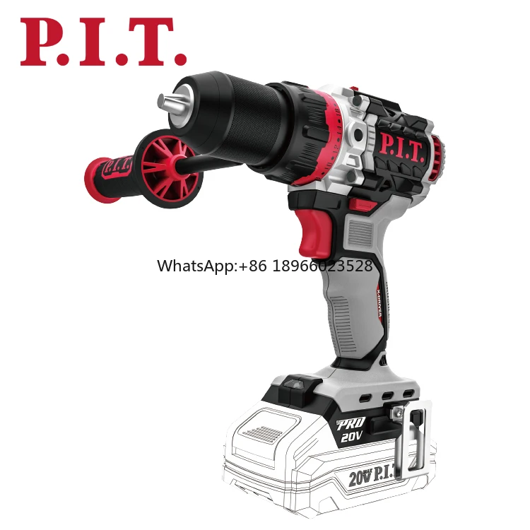 Cordless Impact Drill DC 20V for Home Improvement DIY Drilling Screwing Powerful Impulsing Electric Impact Drill