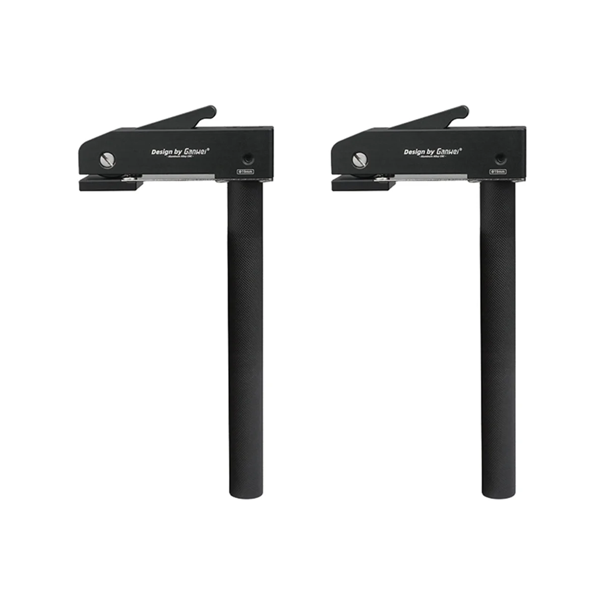 

GanWei,2Pcs Woodworking Fast Hold Down Bench Dog Clamp Desktop Quick Acting Hold Down Clamp Fast Fixed Clip for 19mm Dog Hole