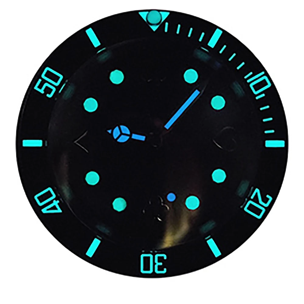 40mm case 28.5mm poker dial luminous men\'s watch accessories combination