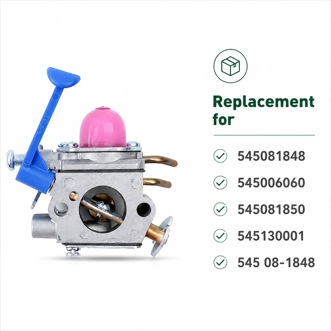Carburetor Kit Spark Plug For Jonsered BC2128 CC2128 GC2128 GC2128C GT2128 Craftsman 358792030 358792031 Trimmer C1Q-W40A