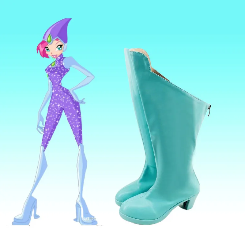 1312 Winx Club Tielan Cosplay Shoes Secondary Animation Exhibition Performance Shoes