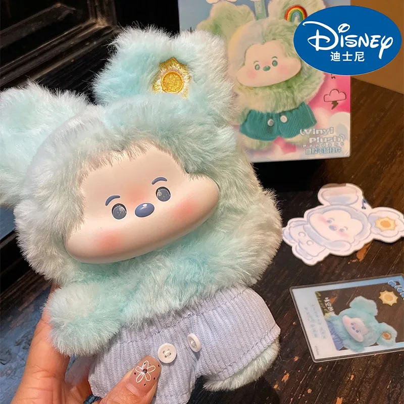 

In Stock Mickey Head In The Clouds Series Vinyl Blind Box Fluffy Decorate Cute Desktop Ornaments Gift For Fans Animal Peripheral