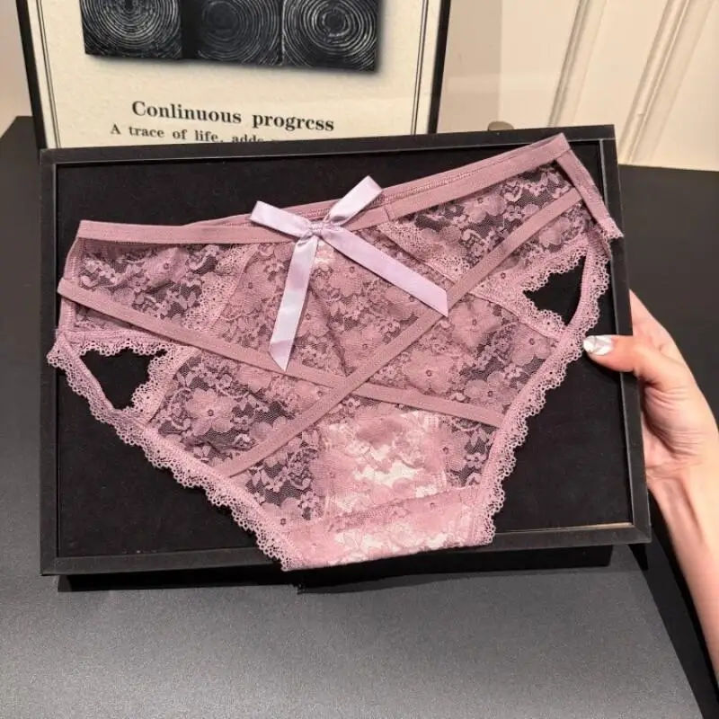 

Сексуальное женское нижнее белье: модные трусики-танга из сетки и кружева, с низкой посадкой, прозрачные, новый стиль, высококачественные.