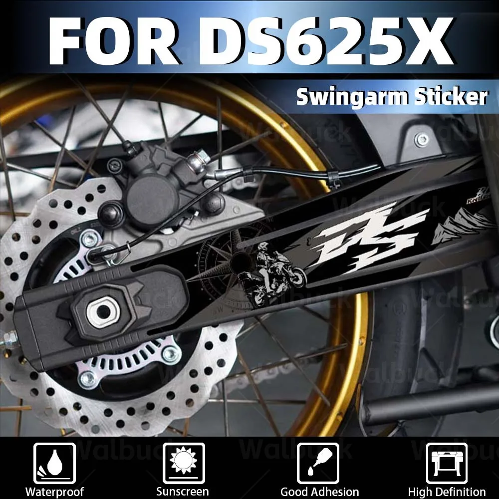 For Voge DS625X 2025 DSX 625 625dsx ds625x Motorcycle Sticker Rear Swing Arm Decal Roating Shaft Protection Accessories Sticker