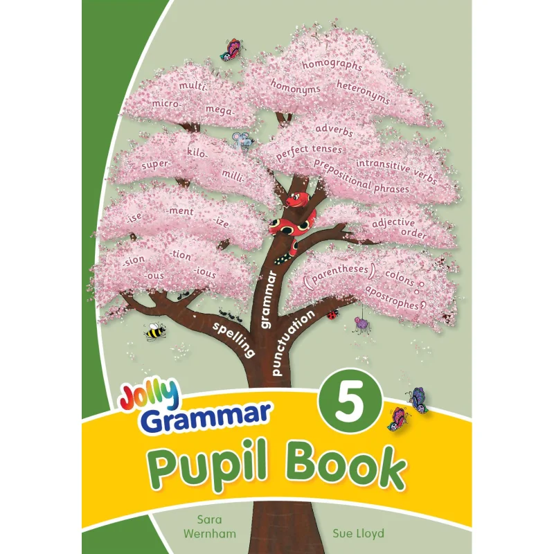 Jolly Grammar 5 Pupil Book  In Precursive Letters British English Edition Wernham Sara Jolly Learning Ltd 9781844144822 Book