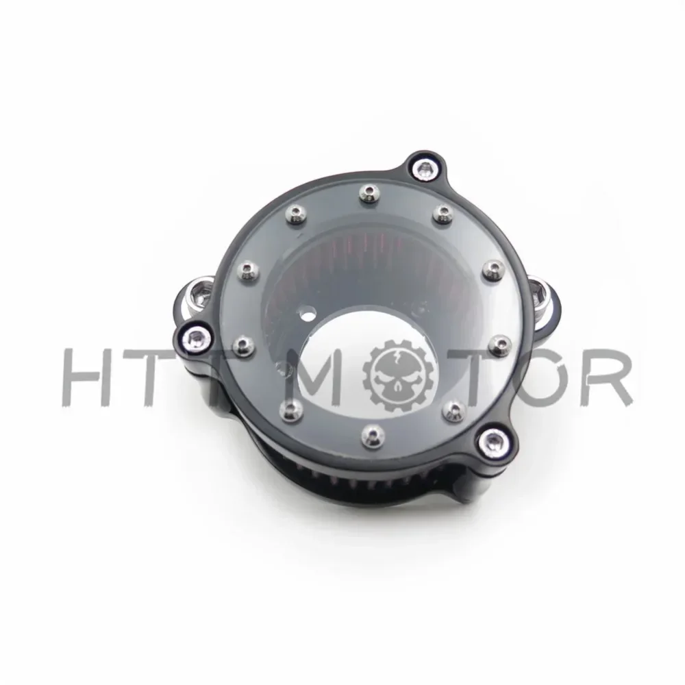 

Motorcycle Parts Air Cleaner Intake Filter Systems For Harley-Davidson Sportster XL 883 1200 2004-2015 Custom BLACK