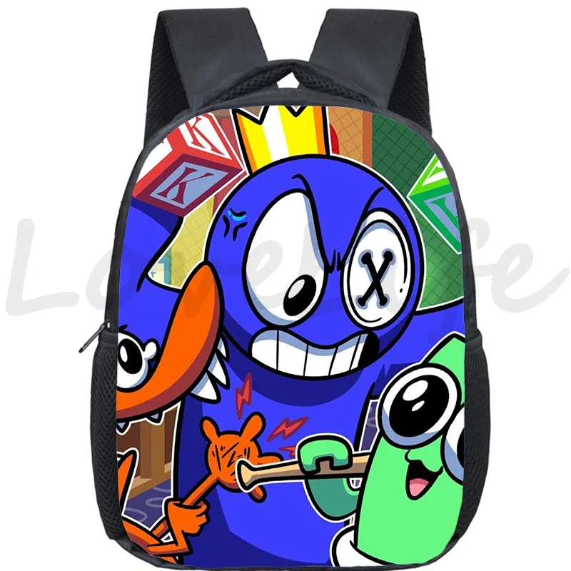 Kids Toddler Cartoon School Bag Rainbow Backpack Friends Kindergarten bag Children Boys Mini Mochila Book Storage Back Pack gift