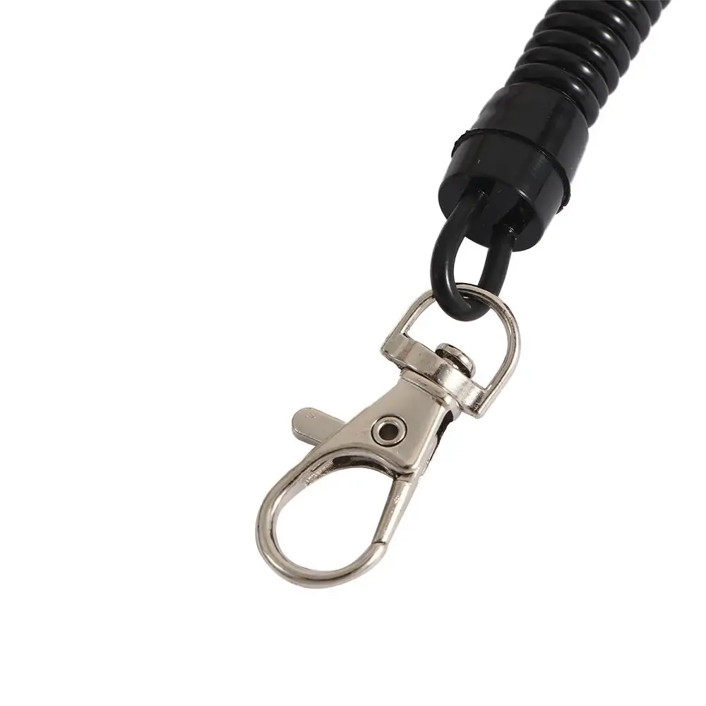 Black Phone Protect Running Phone Rope Spring Rope Anti-Loss Strap Bungee Cord Elastic Rope Mobile Phone Strap Key Lanyard