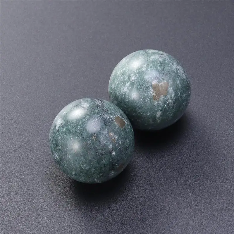 Ball Balls Hand Jade Health Chinese Baoding Exercise Meditation Care Kegel Hands Relief Stress Relax Tai Sphere Craft Metal