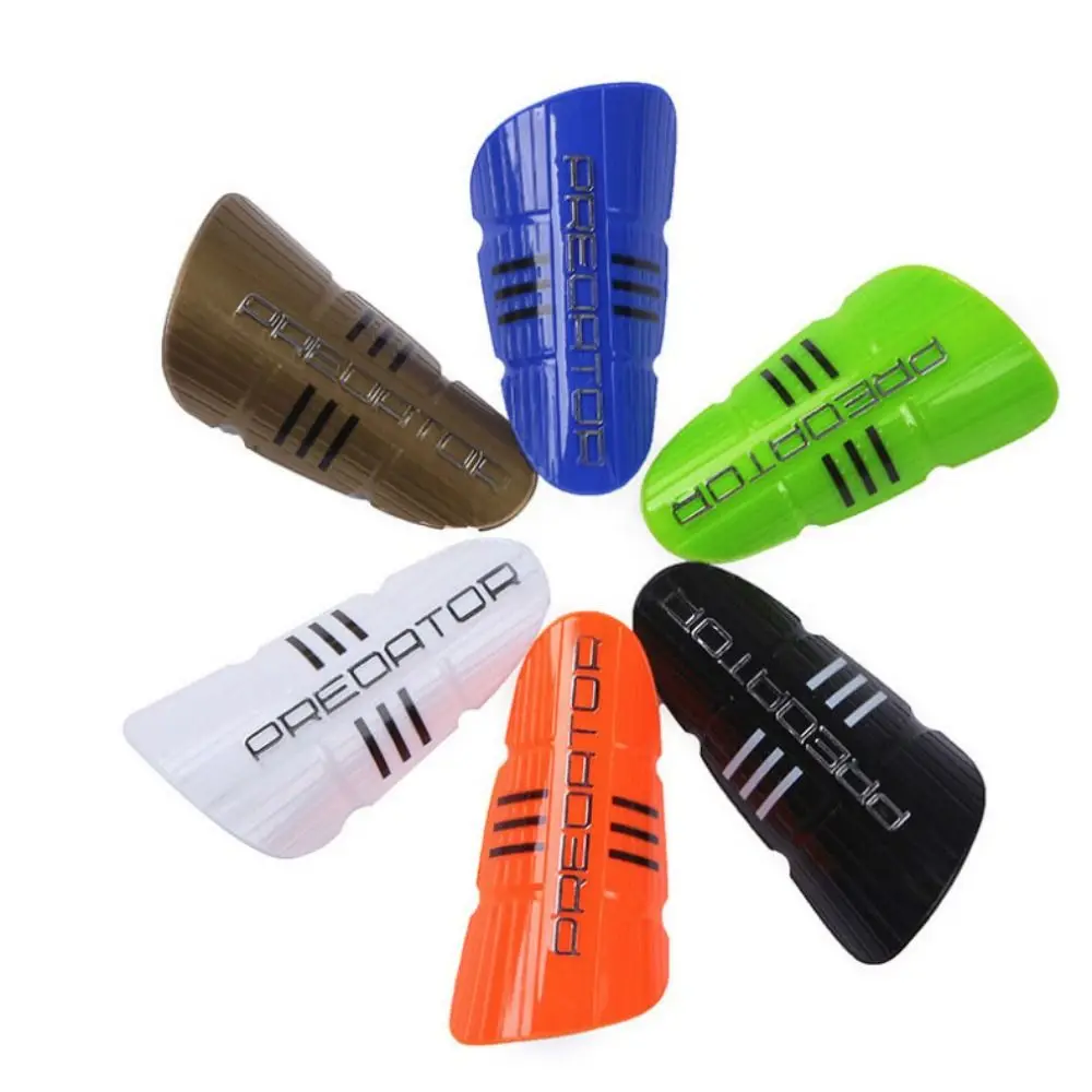 1 Pair Football Shin Pad Wear-resistant Shock Absorbing Leg Protector Lightweight Portable Soccer Training Shank Board Accessory