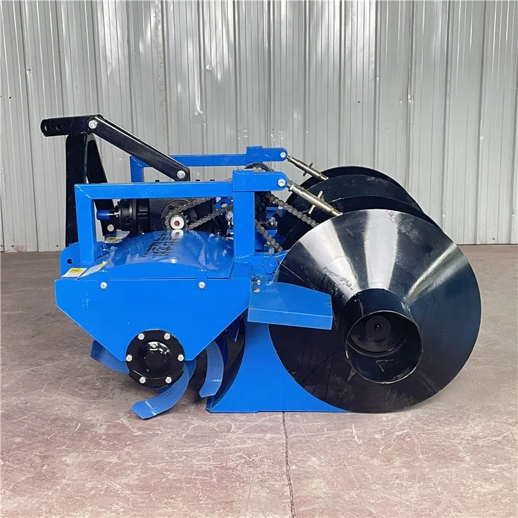 Orchard and Vegetable Garden Ridging Machine, Multi-functional Ditching and Ridging Integrated Machine