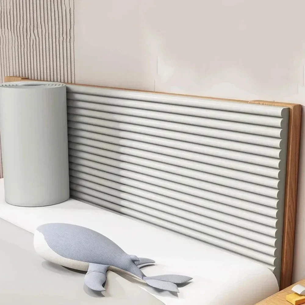 Width 15cm, 20cm, 30cm, Bedside Wall Fence With Anti-Collision Soft bag, Anti-Collision Sponge, Anti-C0ollision Wall Sticker
