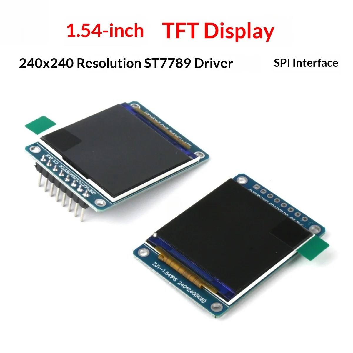 1.54 Inch TFT LCD Display 240X240 ST7789 SPI Interface Color Screen For Ai xiaozhi Display