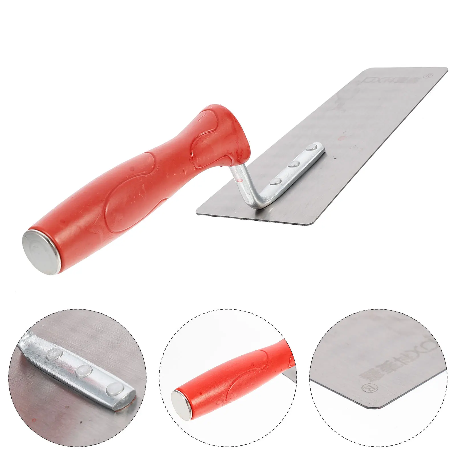 

Putty Cutter Flat Head Durable Non-Slip Handle High-Performance Steel Blade Drywall Tape Seal Scraper Masonry Plastering Trowel