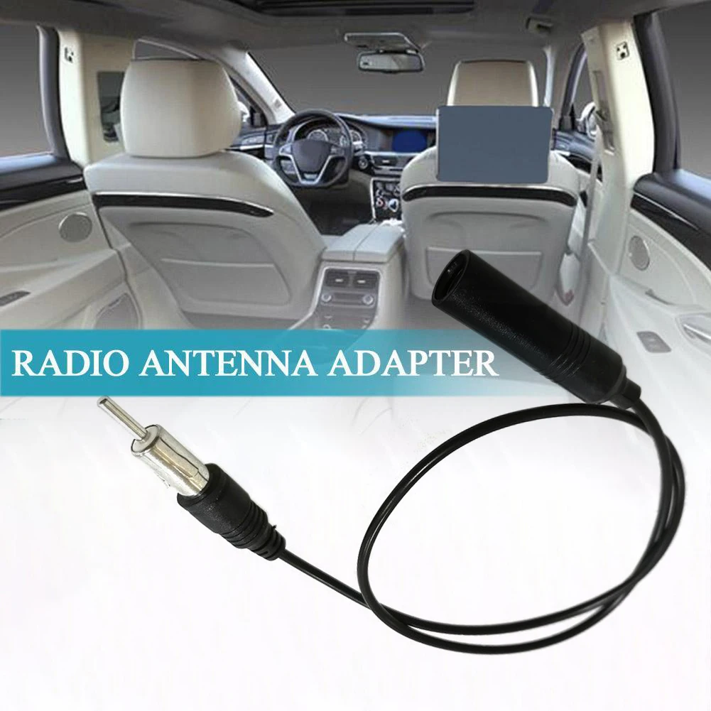 

Extension Cable Antenna Extension FM Radio For Car General Purpose New Portable 50cm ABS Accessory Approximately