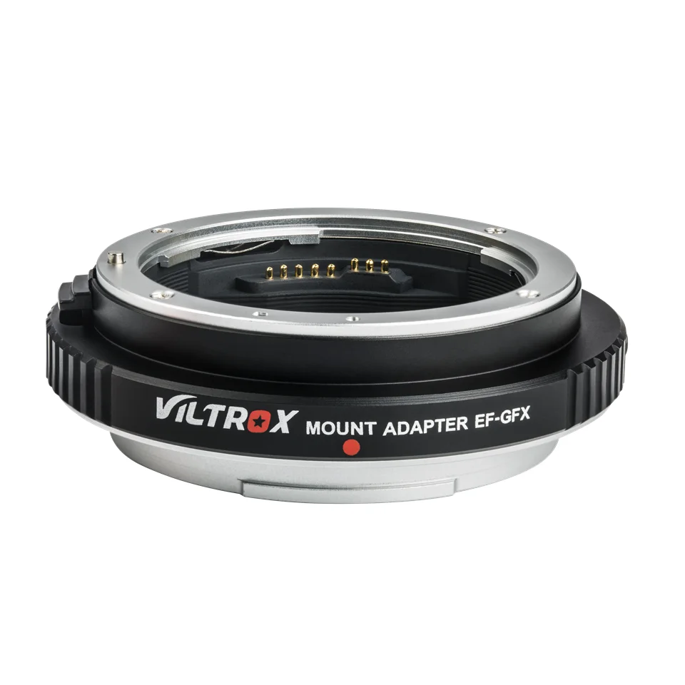 

Переходное кольцо VILTROX EF-GFX для крепления объектива с автофокусом для объектива Canon EF для камеры средней формата Fuji Fujifilm GFX