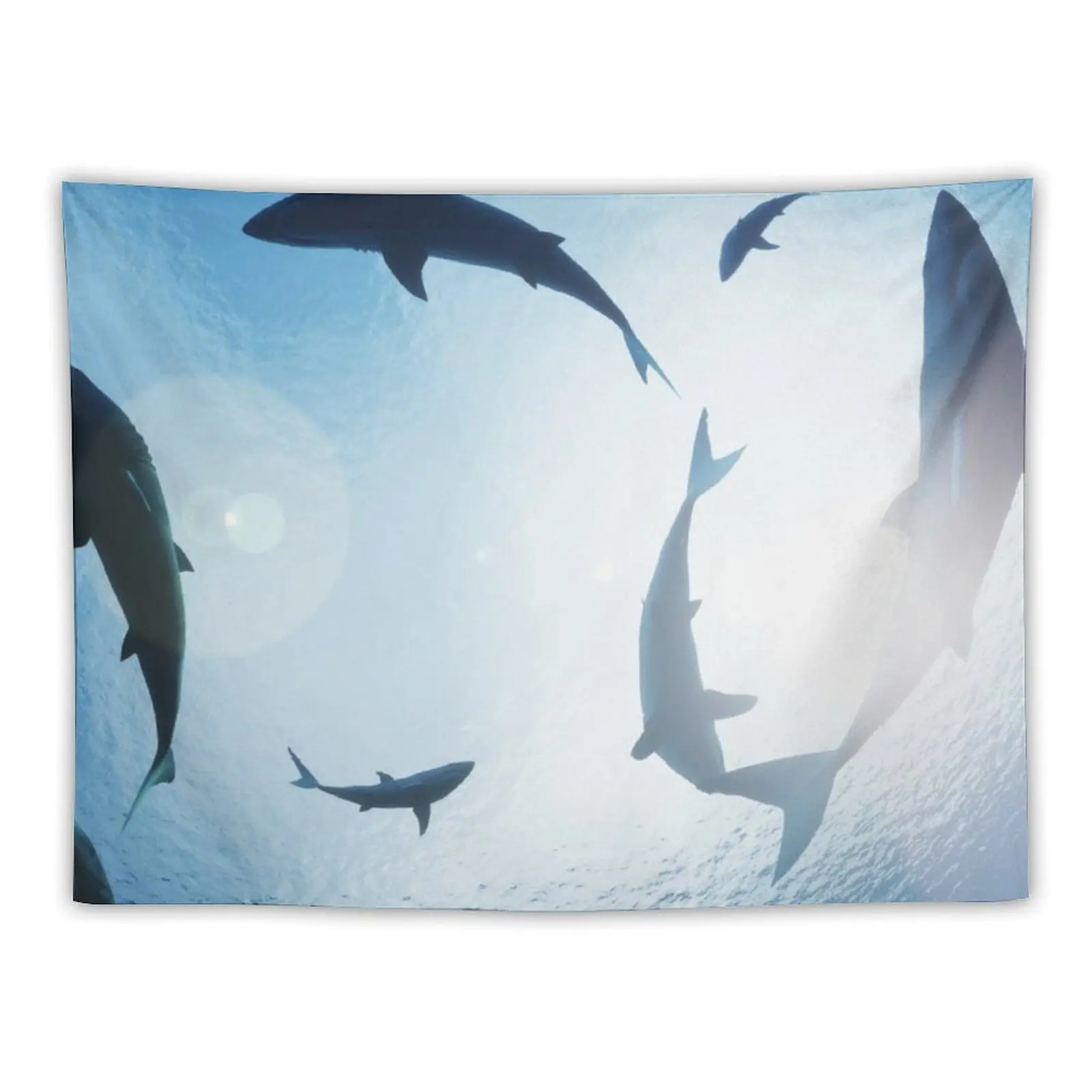 

Sharks Circling Tapestry Room Decorating Aesthetic Decorations For Room Tapestry