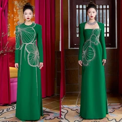 CustomizedJiayigong  Prom S Sequined Clubbing A-line Scoop Neck Bespoke Occasion Gown Long Dresses