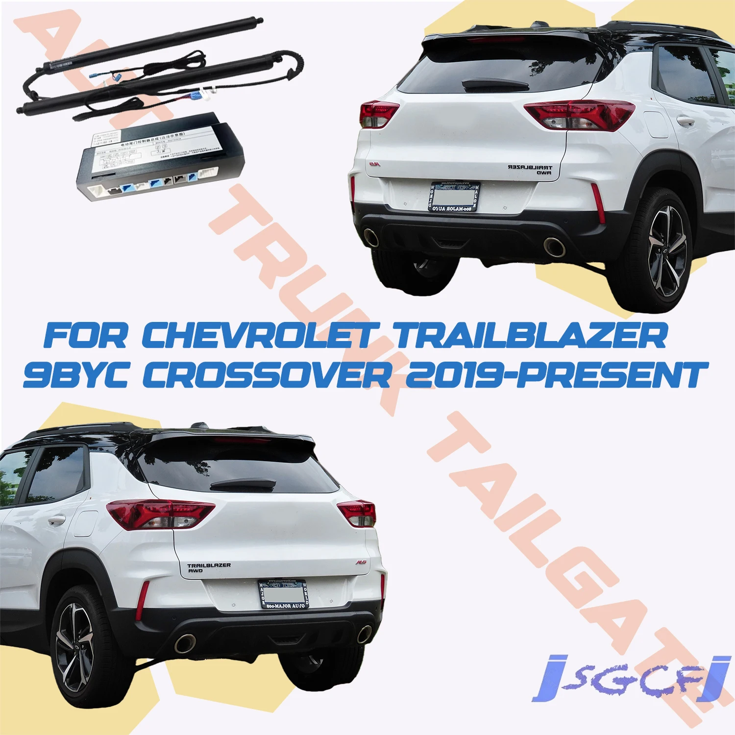 For Chevrolet Trailblazer 9BYC 2019-present Car Power Trunk Lift Electric Hatch Tailgate Tail gate Strut Auto Rear Door Actuator