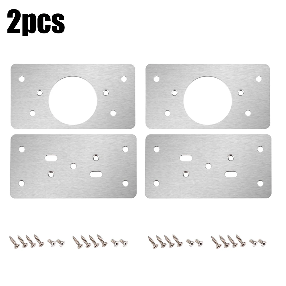 Cabinet Hinge Repair Plate Hinge Side Plate Repair Tool Kit With Mounting Screws Household Hardware Hinge Fixing Plate For Table
