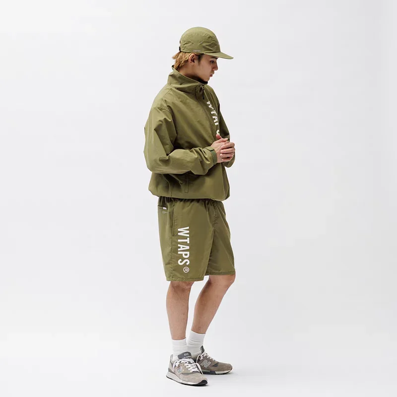 WTAPS 26SS Men’s Nylon Beach Shorts Lightweight Breathable Outdoor Sports Casual Summer Shorts