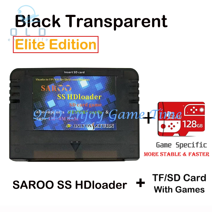 الإصدار الجديد 0.7 SAROO HDLoader Cartridge FastReading Game Reader، يدعم بطاقة ذاكرة SD TF، التوصيل والتشغيل لوحدة التحكم SS Saturn #5