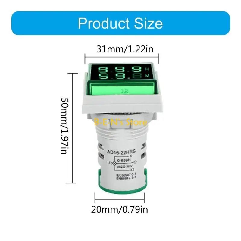 Y1AD Precisions double Display Timer LED Display for Power Communication & Machinery