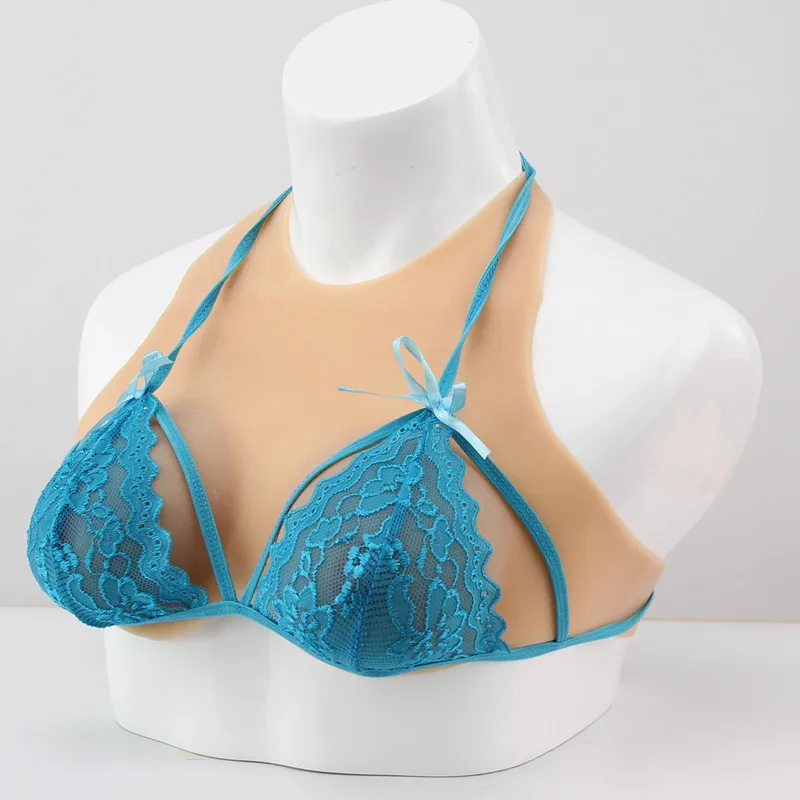 Sztuczne piersi Sztuczne piersi Piersi Silikonowe cycki Mężczyźni przebierają się za kobiety CD Drag Transwestyty Streamerki na żywo Wideo na żywo