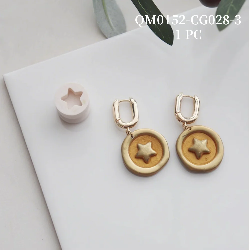 Basic Geometric Shaped Polymer Clay Cutters for DIY Earrings