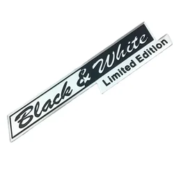 3D Aluminum Black And White Limited Edition Logo Car Rear Trunk Emblem Badge Sticker Decal For Range Rover Auto Accessories