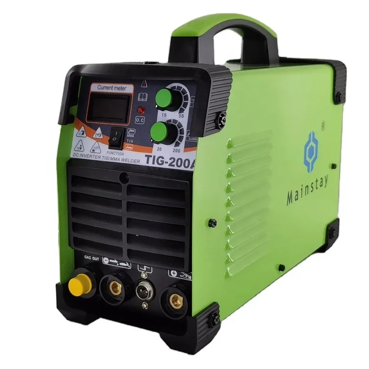 Inverter MMA TIG Welder TIG Welding Machine Specification CE Approved 110V 220V 200 Amp Carbon Max Titanium Duty Copper Metal