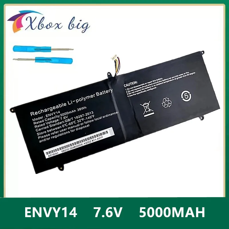 

ENVY14 аккумулятор для ноутбука Echips Envy 14 NX140A-R 4081240P 7,6 В 5000 мАч Ipason SmartBook P2 P2X P147JBN51 P147JBN52 ноутбук
