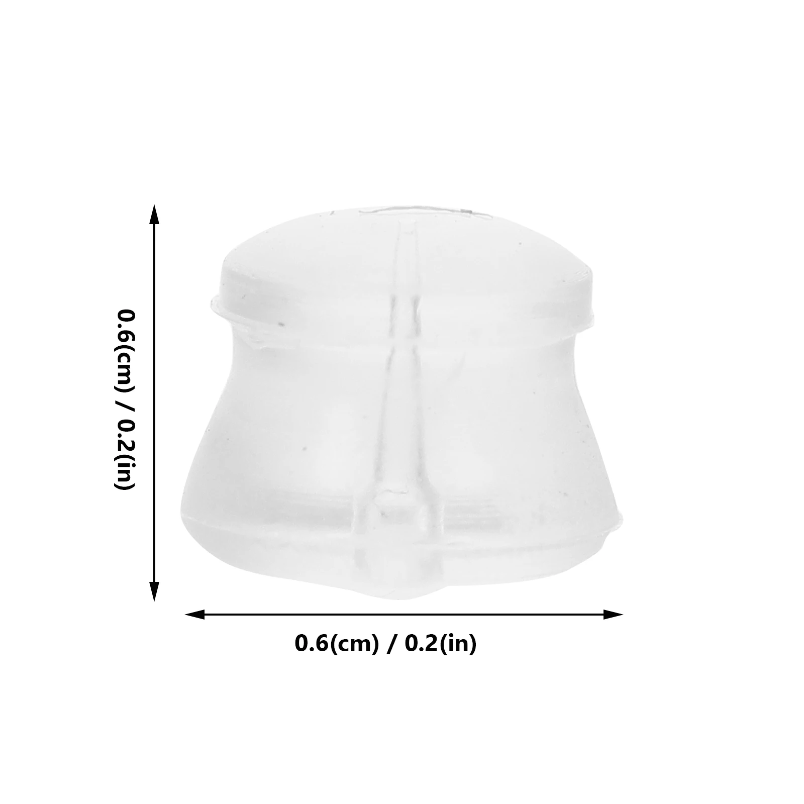 

100pcs Silicone Plugs Stretchy Stoppers Diy Jewelry Accessories For Ear Studs Earring Safety Backs Ear Back Stoppers Earring