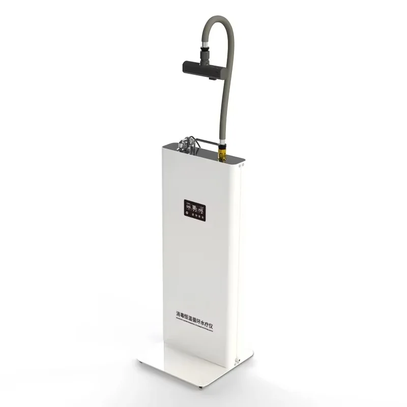 Water circulation thermostatic hydrotherapy instrument upgraded to the latest scalp care device with disinfection function