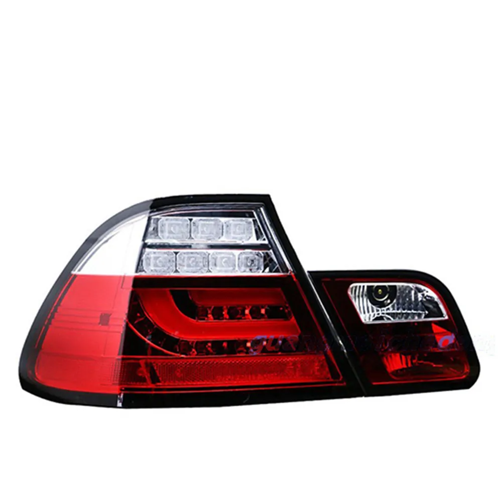 LED Rear Bumper Light Retrofit Taillight Assembly for Bmw 3 Series E46 2doors 1998-2005 316 318 320i