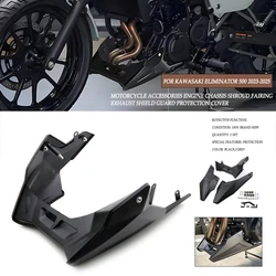 Motorcycle Engine Chassis Shroud Fairing Exhaust Shield Guard For Eliminator 500 23-25