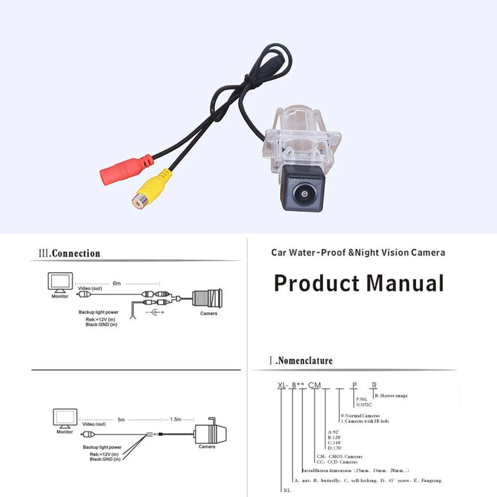camera-de-visao-traseira-camera-de-backup-reversa-para-camera-de-assistencia-de-estacionamento-classe-c-e-w204