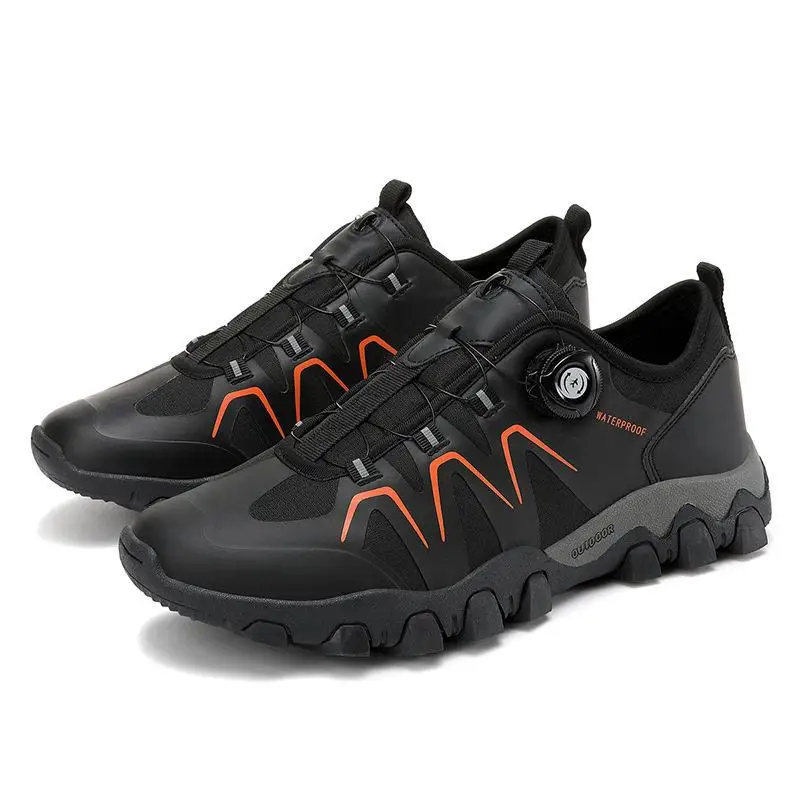 

New Outdoor Climbing Shoes Casual Sports Hiking Boots Rotation Buckle Leisure Travel Gear Men's Footwear Mountain Naier