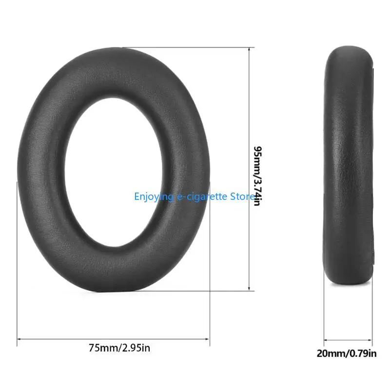 Bequeme Protein-Ersatz-Ohrpolster, für Accentum/Accentum+ Wireless-Kopfhörer, verbessertes Musikerlebnis Y4QF – Detail 6