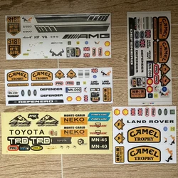 MN MN86 MN99s MN98 MN999 MN45 RC Remote Control Car Decoration piece Post sticker