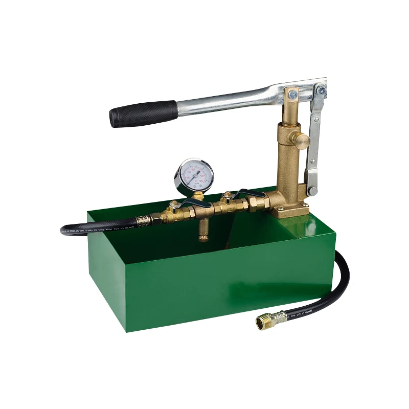 Manual pressure test pump PPR pipeline pressure measurement 25 floor heating pipe pressure test side leakage small home improvem